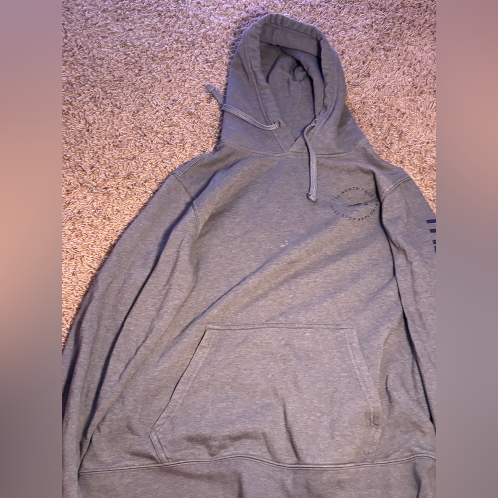 The North Face Gray Pullover Hoodie